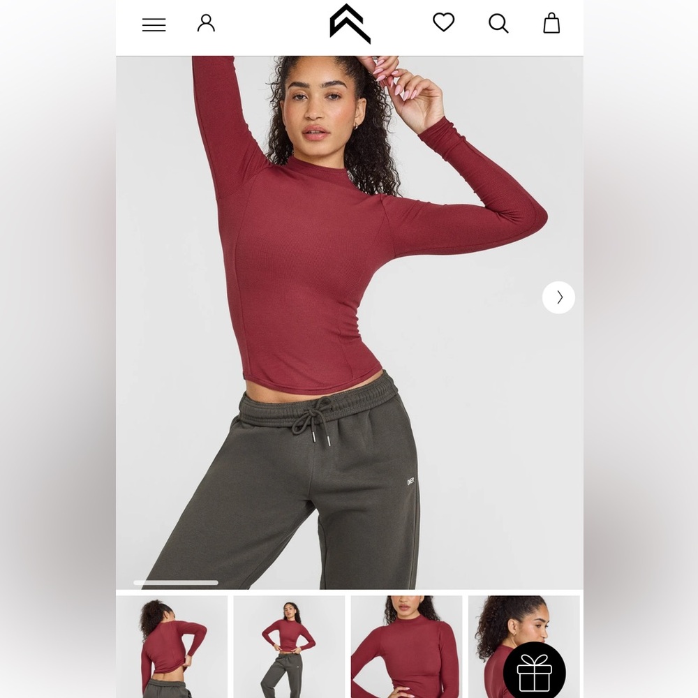 Oner Active seamless mockneck top